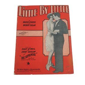 Little By Little 1929 Vintage Sheet Music Ukulele Piano Voice Easy Listening